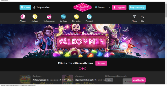 Vinnarum Casino Recension