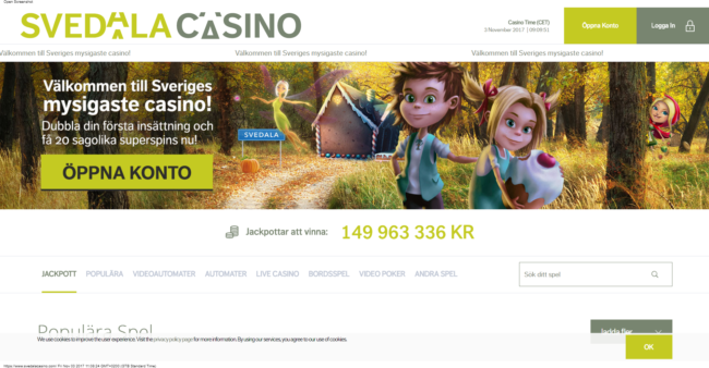 Svedala Casino Recension