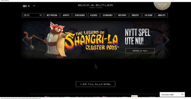 Buck&Butler Casino Recension