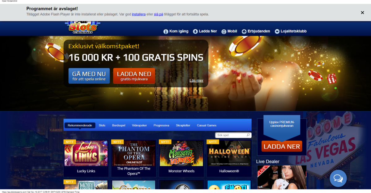 All Slots Casino Recension